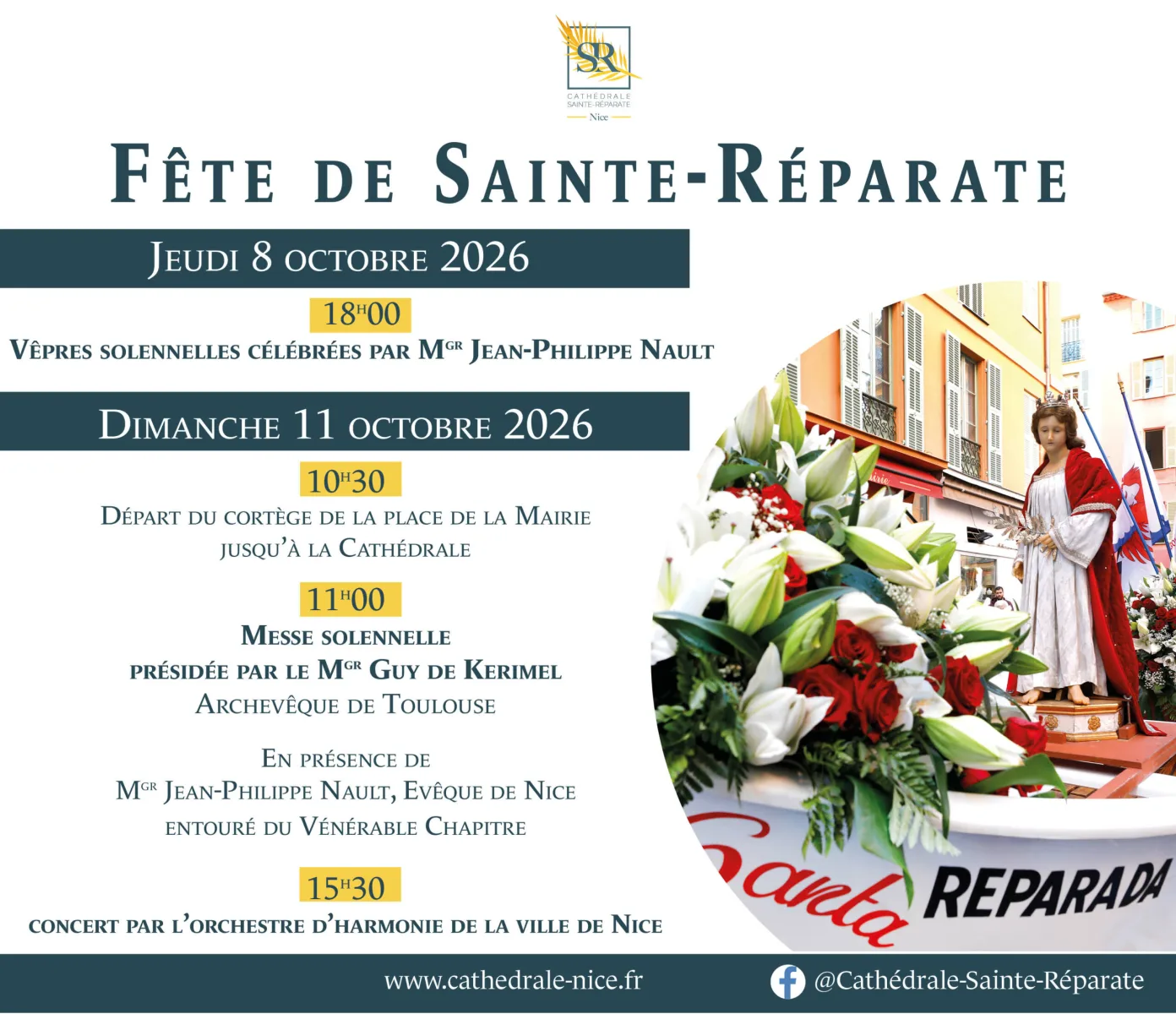 Cathédrale Sainte-Réparate — Place Rossetti