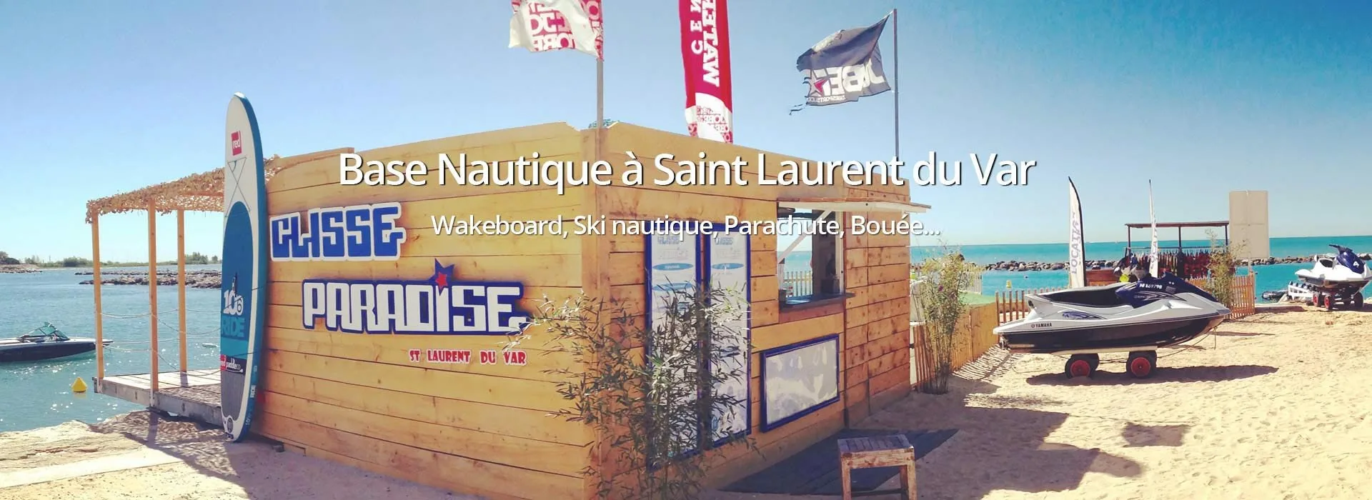 Glisse Paradise — Jet-Ski, Flyboard & Wakeboard